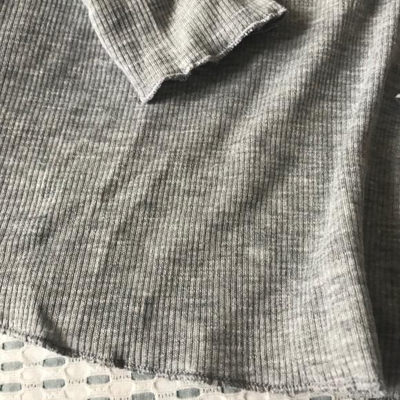 🚨SOLD🚨Free People Rock the Boat Grey Tee - NWT - Picture 4 of 4